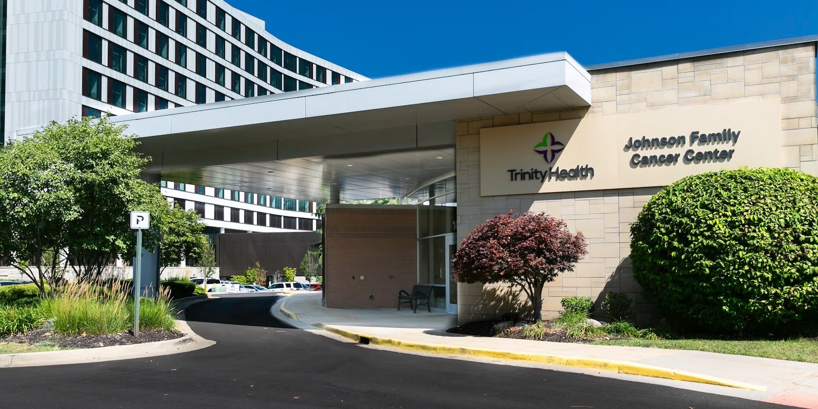 Trinity Health Johnson Family Cancer Center Exterior